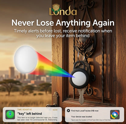 LONDA Smart Dual Tag – 2-Pack | Apple & Android