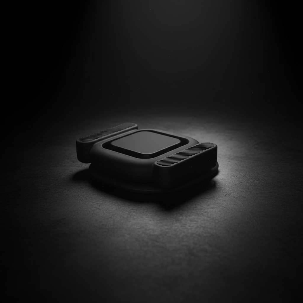 Magnetic Silicone Case mounted on magnetic surface