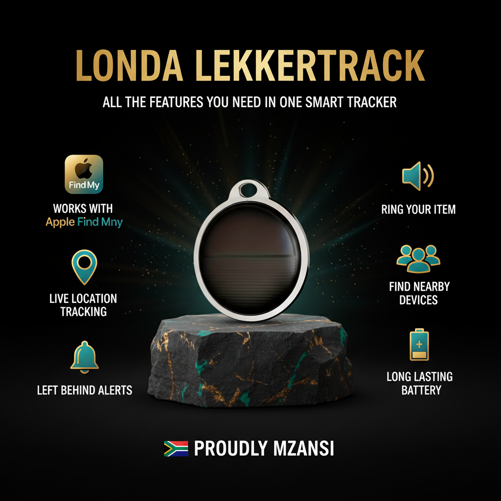LONDA LekkerTrack Feature Infographic