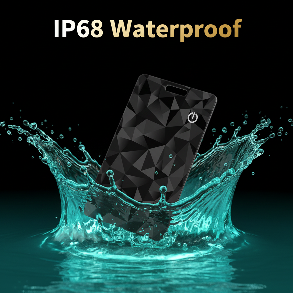 LONDA Thin Tracker Card – IP68 Waterproof