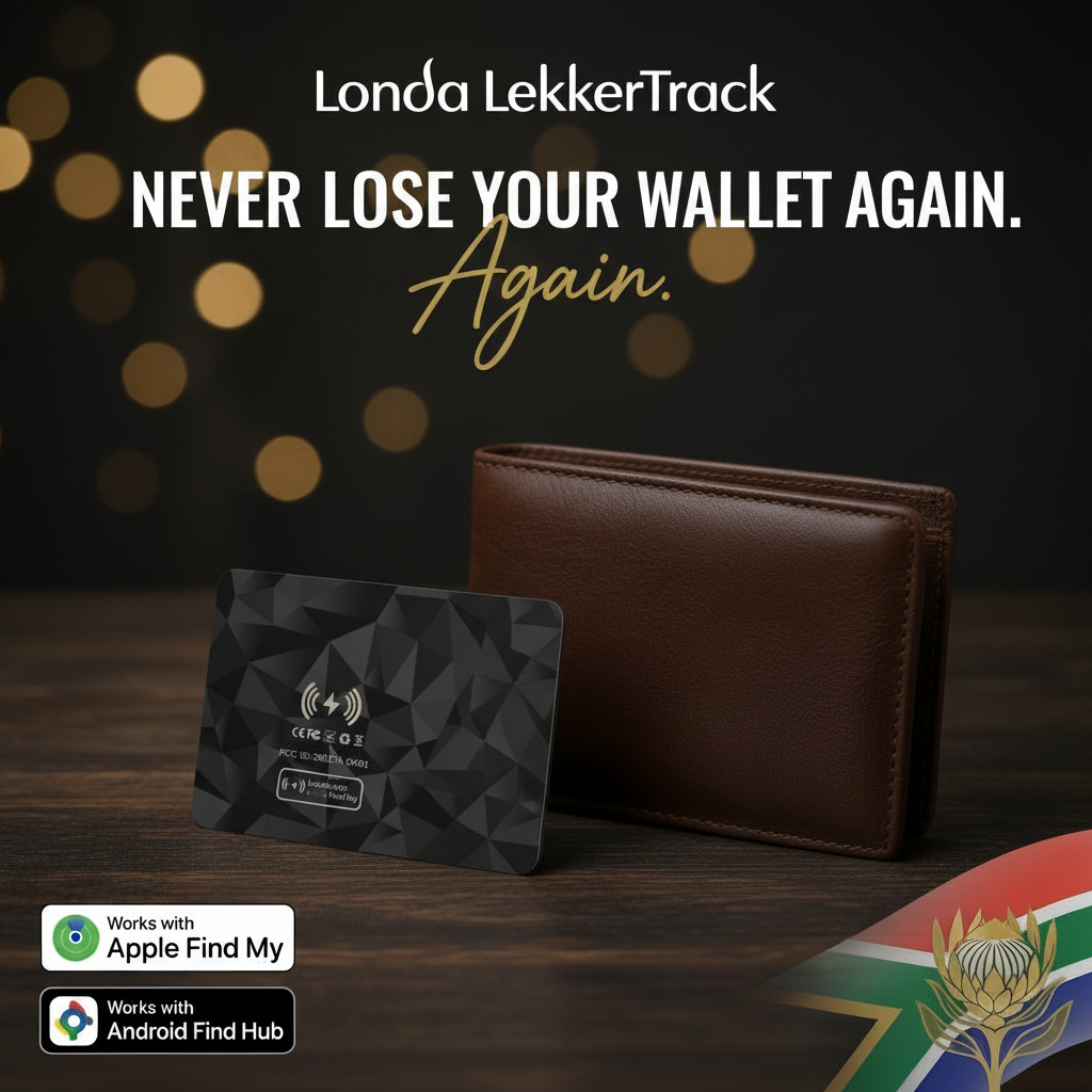 LONDA Thin Tracker Card – Never Lose Again