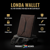 LONDA Wallet Feature Infographic