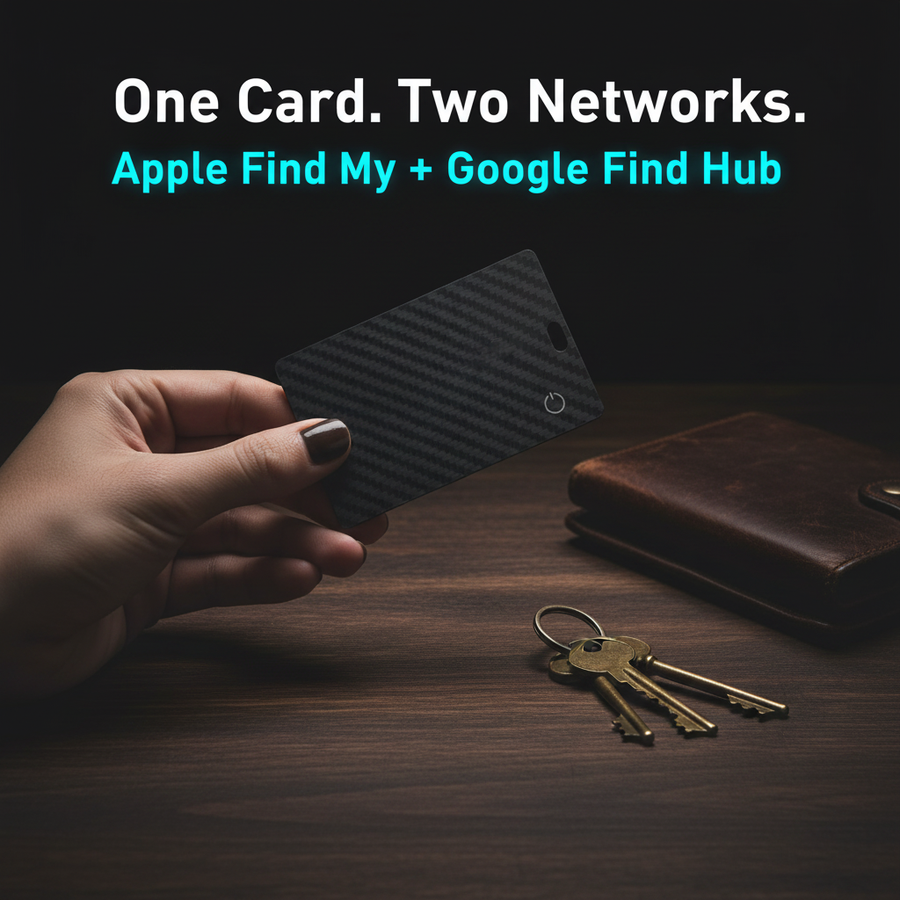 Dual Network Tracking Card