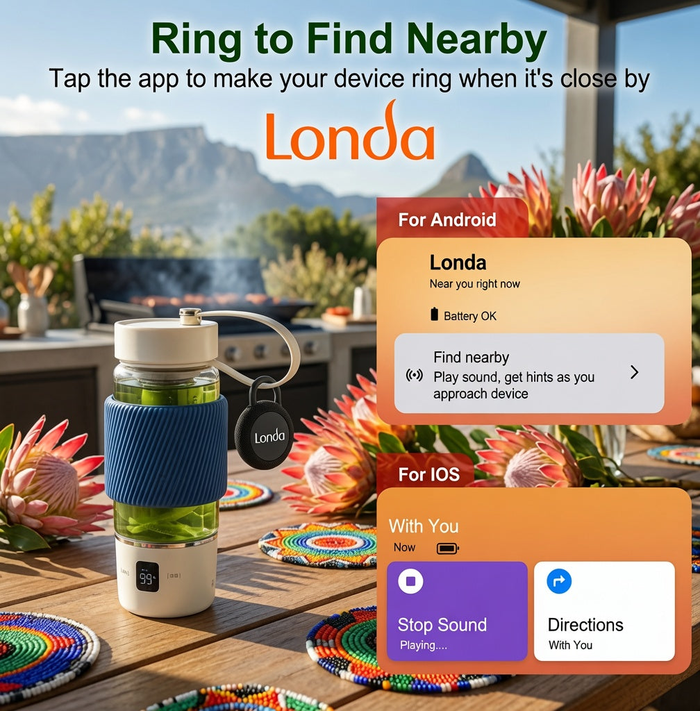 LONDA Smart Dual Tag – 2-Pack | Apple & Android
